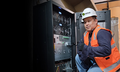 instalación UPS - Quantum