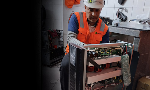 instalación UPS - Quantum