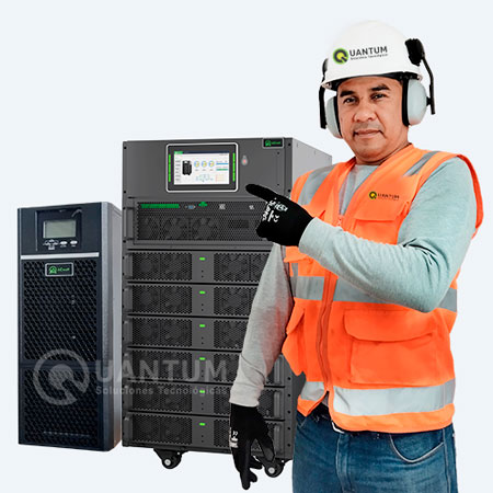 ups instalación - QUANTUM
