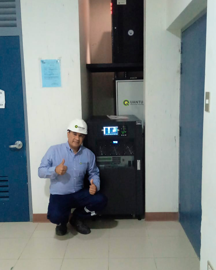 ups instalación - QUANTUM