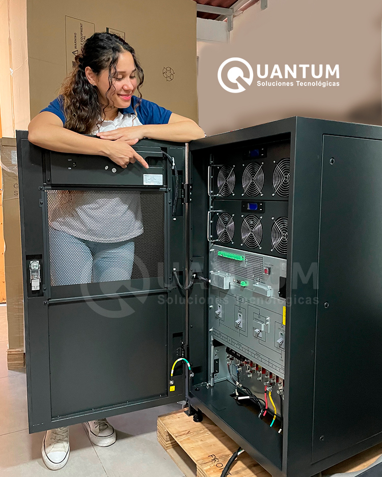 ups instalación - QUANTUM