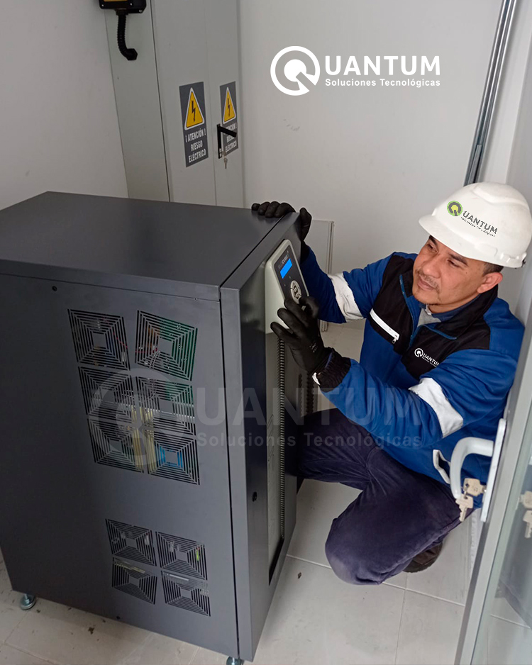 ups instalación - QUANTUM