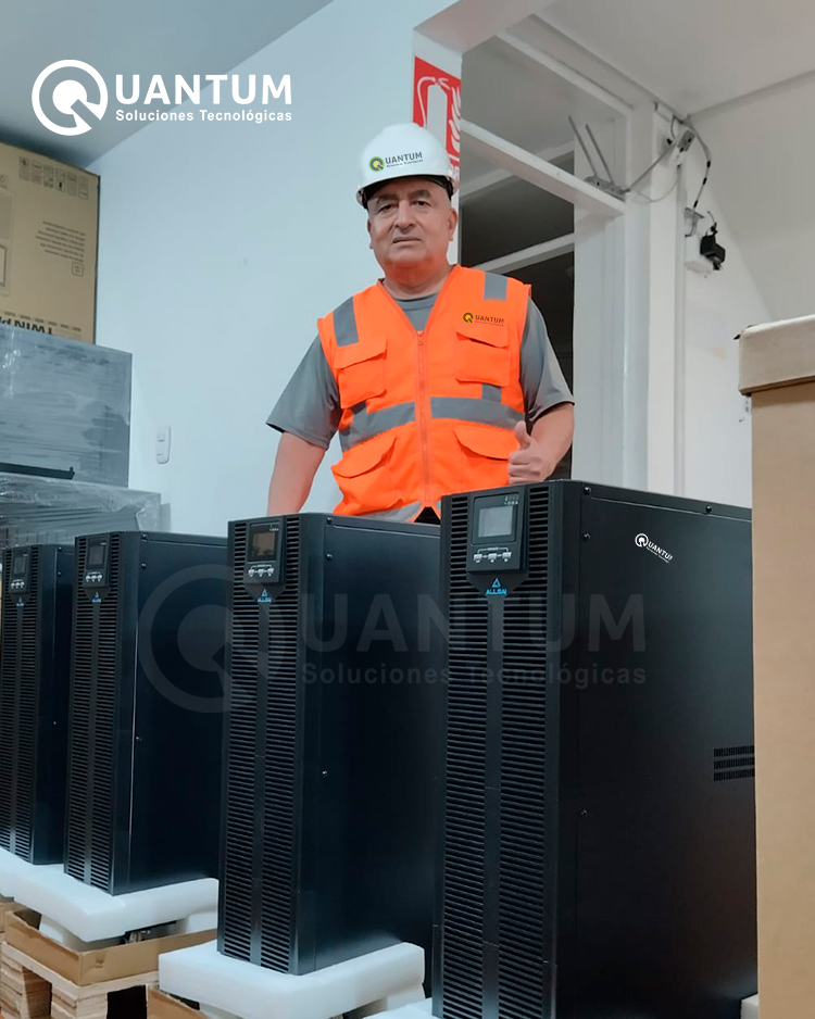 ups instalación - QUANTUM