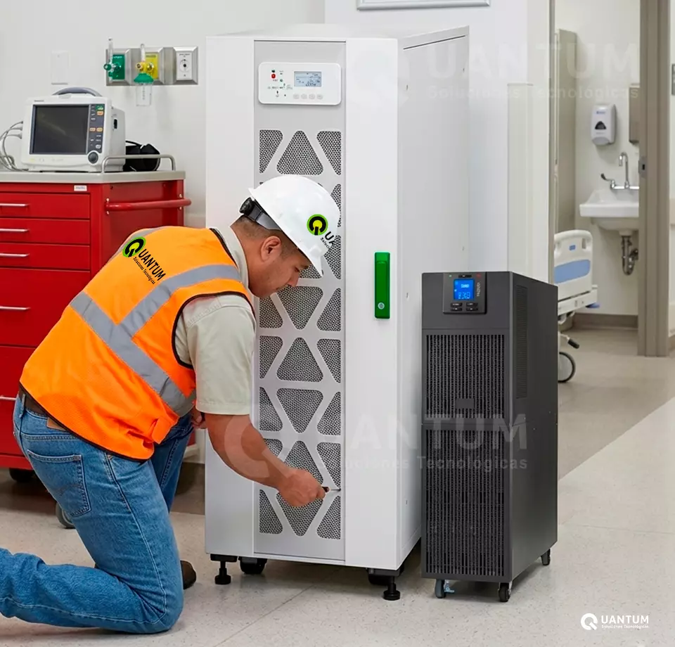 Instalación profesional de UPS SAI